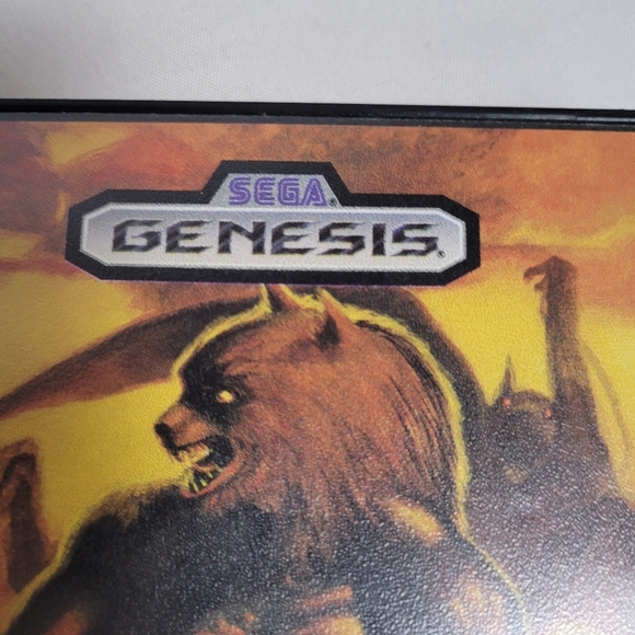 Sega Genesis Altered Beast Video Game Untested Game & Case 1989 VTG - Picture 2 of 9